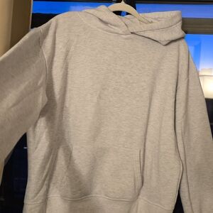 Light Gray Pullover Hoodie